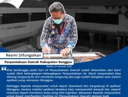 Paolus Hadi Resmikan Gedung Arpusda Sanggau